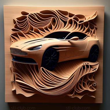 3D мадэль Aston Martin DB11 (STL)